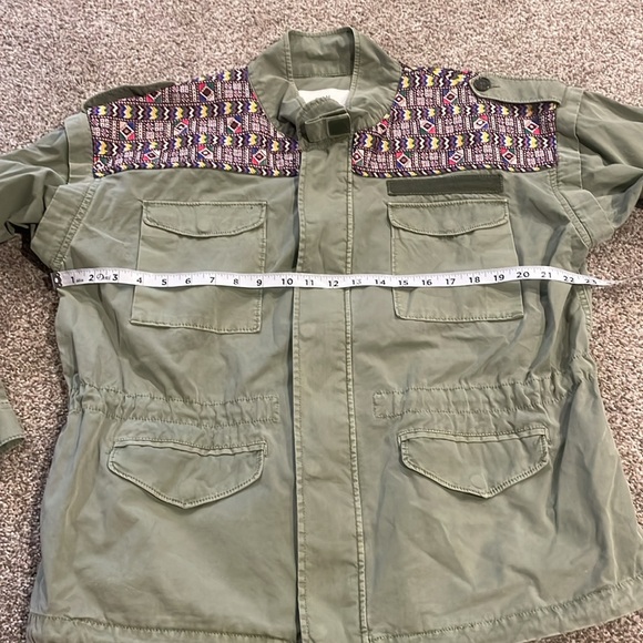 DAY Birger Et Mikkelsen Blazer Army Green Embroidered Jacket - Picture 8 of 10